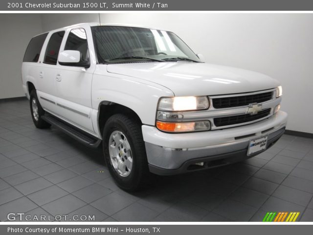 2001 Chevrolet Suburban 1500 LT in Summit White