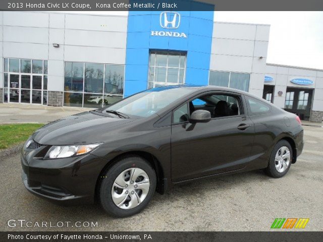 2013 Honda Civic LX Coupe in Kona Coffee Metallic