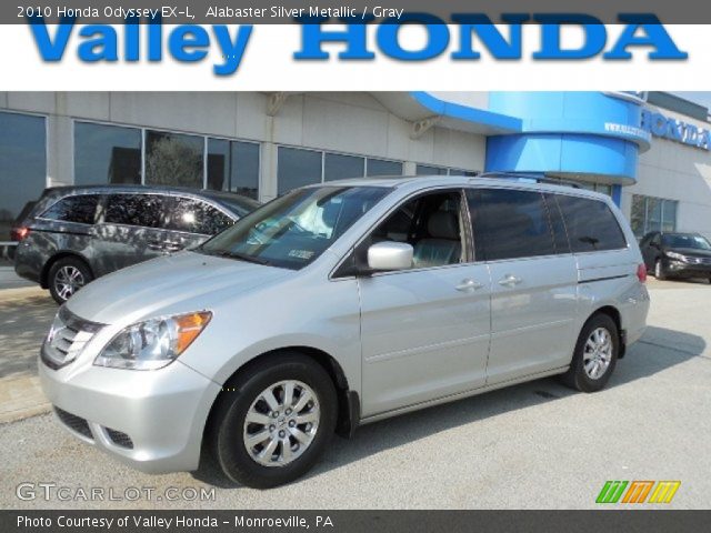 2010 Honda Odyssey EX-L in Alabaster Silver Metallic