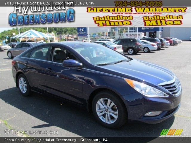 2013 Hyundai Sonata GLS in Indigo Night Blue