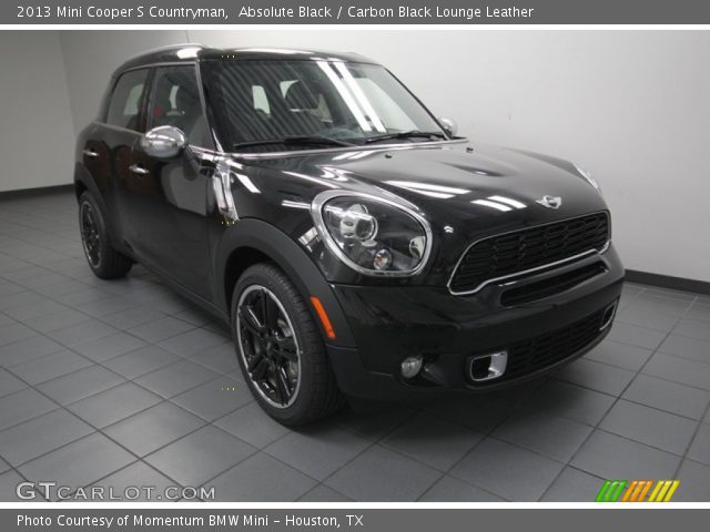 2013 Mini Cooper S Countryman in Absolute Black
