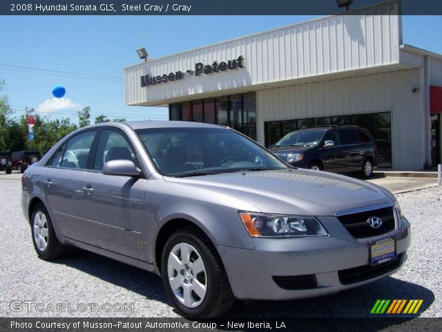 2008 Hyundai Sonata GLS in Steel Gray