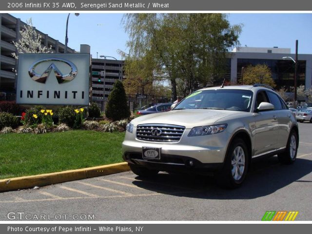 2006 Infiniti FX 35 AWD in Serengeti Sand Metallic