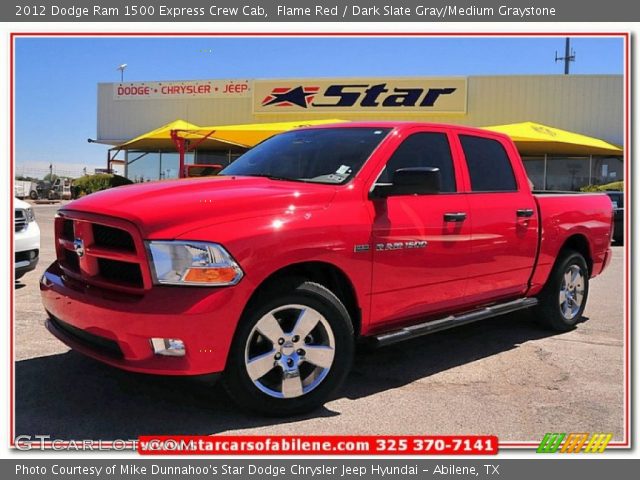 2012 Dodge Ram 1500 Express Crew Cab in Flame Red