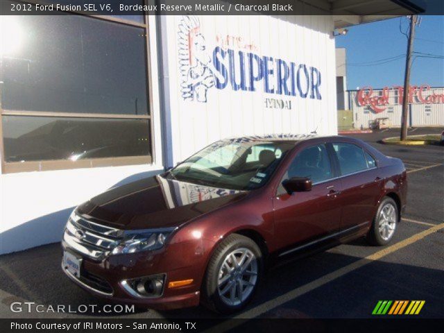 2012 Ford Fusion SEL V6 in Bordeaux Reserve Metallic
