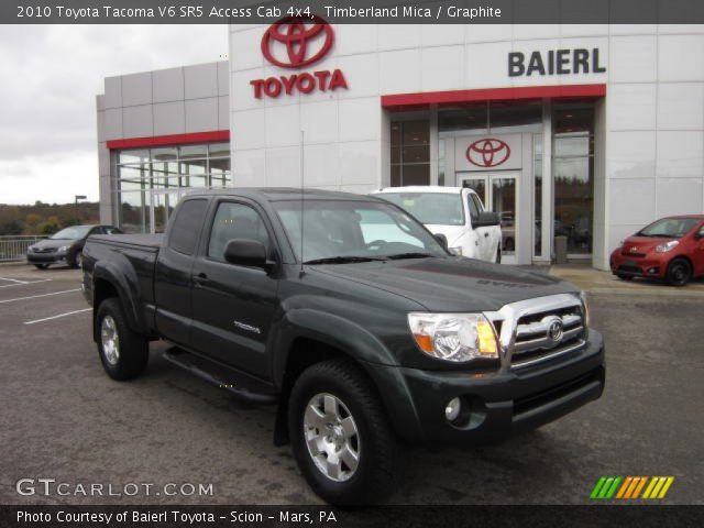 2010 Toyota Tacoma V6 SR5 Access Cab 4x4 in Timberland Mica