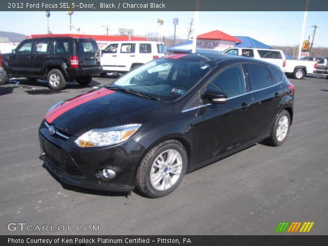 2012 Ford Focus SEL 5-Door in Black