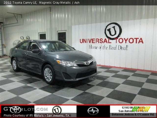 2012 Toyota Camry LE in Magnetic Gray Metallic