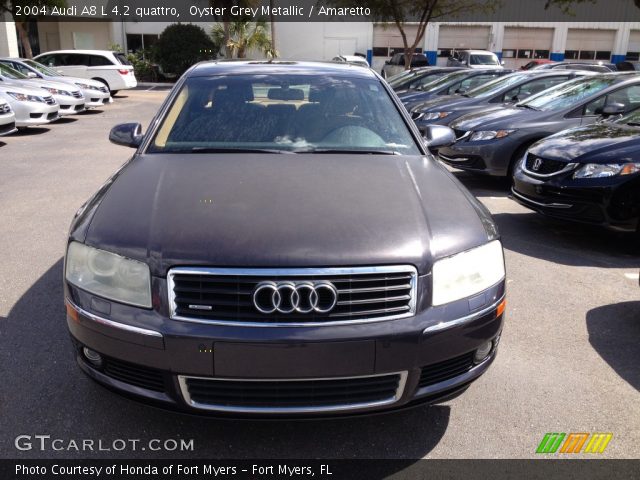 2004 Audi A8 L 4.2 quattro in Oyster Grey Metallic