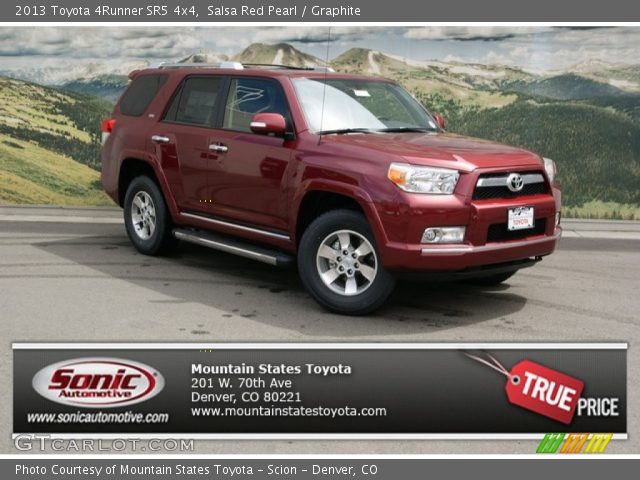 2013 Toyota 4Runner SR5 4x4 in Salsa Red Pearl