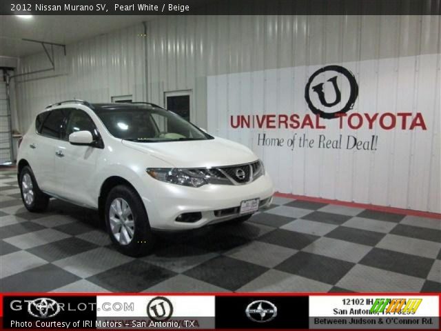 2012 Nissan Murano SV in Pearl White