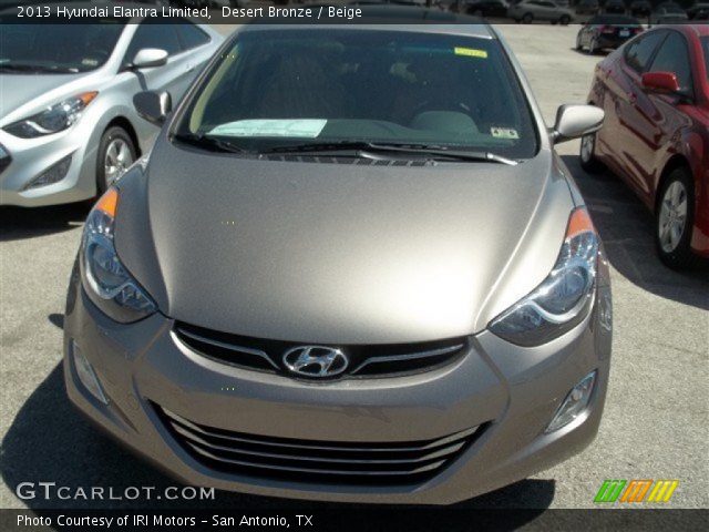 2013 Hyundai Elantra Limited in Desert Bronze