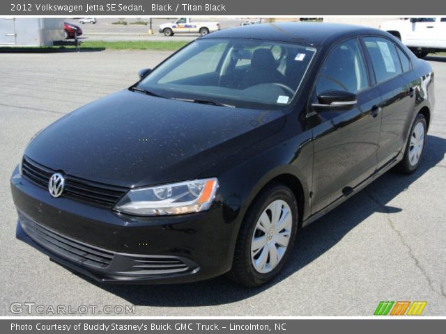 2012 Volkswagen Jetta SE Sedan in Black