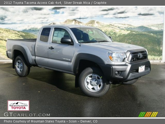 2012 Toyota Tacoma Access Cab 4x4 in Silver Streak Mica