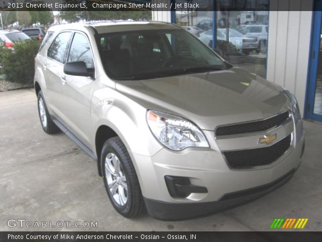 2013 Chevrolet Equinox LS in Champagne Silver Metallic
