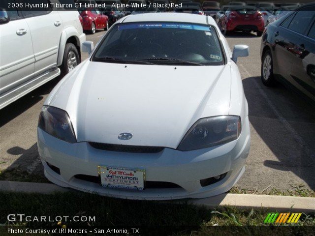 2006 Hyundai Tiburon GT Limited in Alpine White