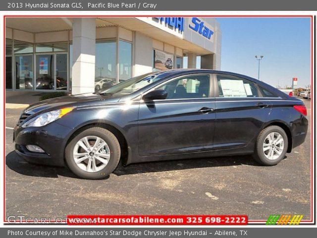 2013 Hyundai Sonata GLS in Pacific Blue Pearl