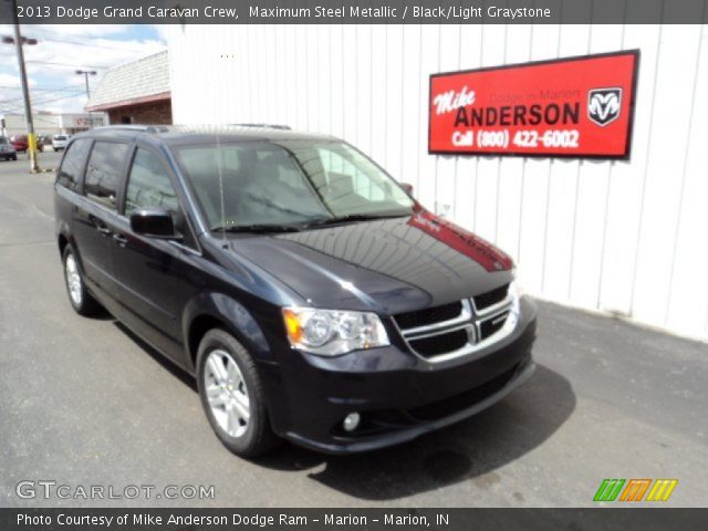 2013 Dodge Grand Caravan Crew in Maximum Steel Metallic