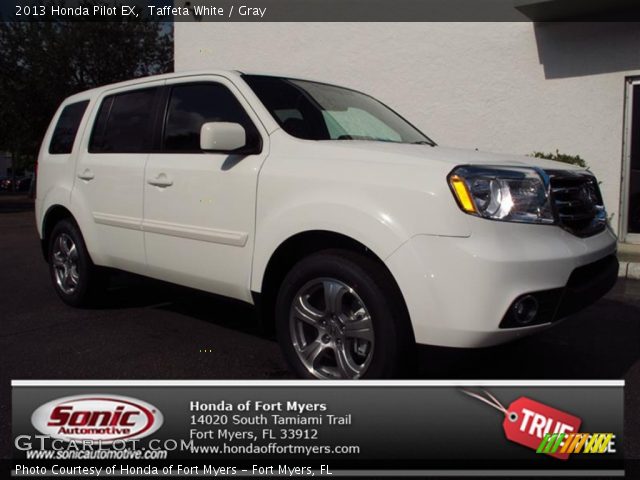 2013 Honda Pilot EX in Taffeta White