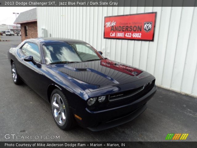 2013 Dodge Challenger SXT in Jazz Blue Pearl