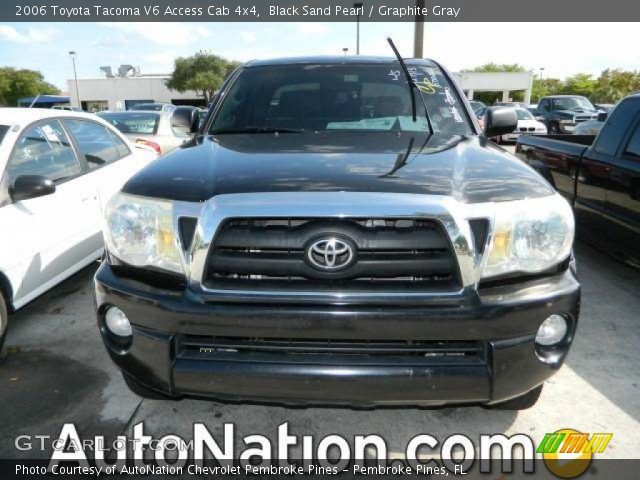 2006 Toyota Tacoma V6 Access Cab 4x4 in Black Sand Pearl