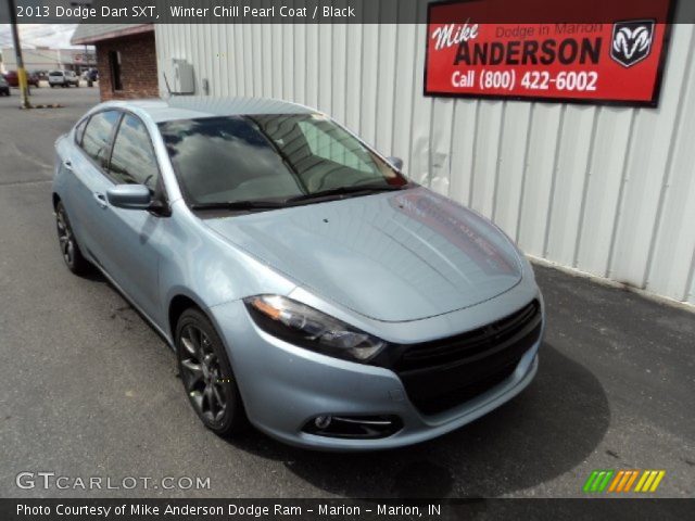 2013 Dodge Dart SXT in Winter Chill Pearl Coat
