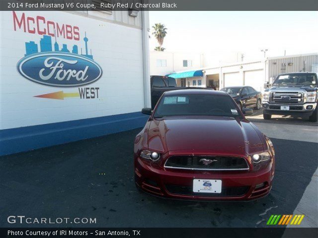 2014 Ford Mustang V6 Coupe in Ruby Red