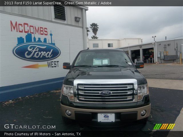 2013 Ford F150 Lariat SuperCrew in Green Gem Metallic