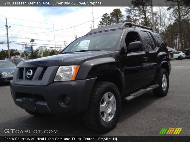 2008 Nissan Xterra S 4x4 in Super Black