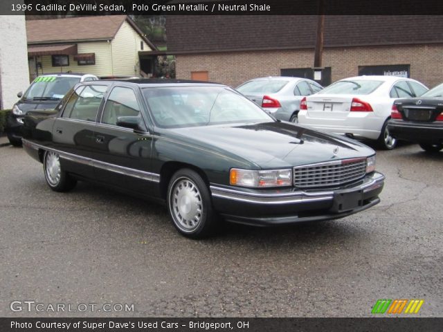 1996 Cadillac DeVille Sedan in Polo Green Metallic