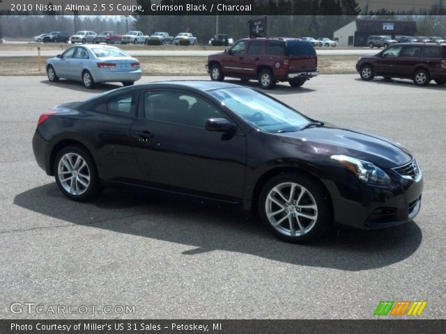 2010 Nissan Altima 2.5 S Coupe in Crimson Black