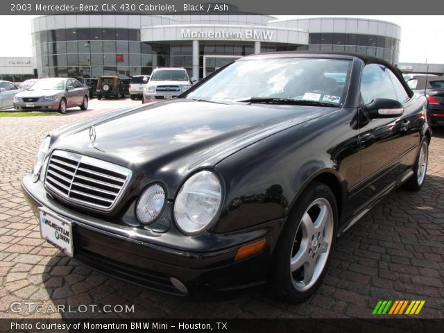 2003 Mercedes-Benz CLK 430 Cabriolet in Black