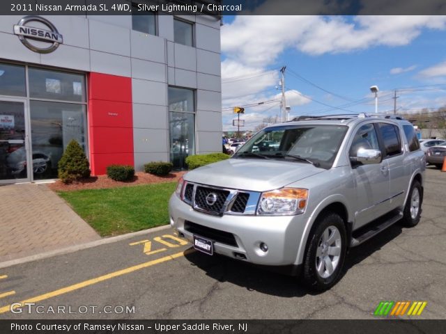 2011 Nissan Armada SL 4WD in Silver Lightning