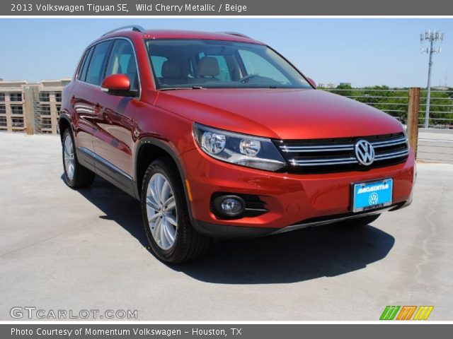 2013 Volkswagen Tiguan SE in Wild Cherry Metallic