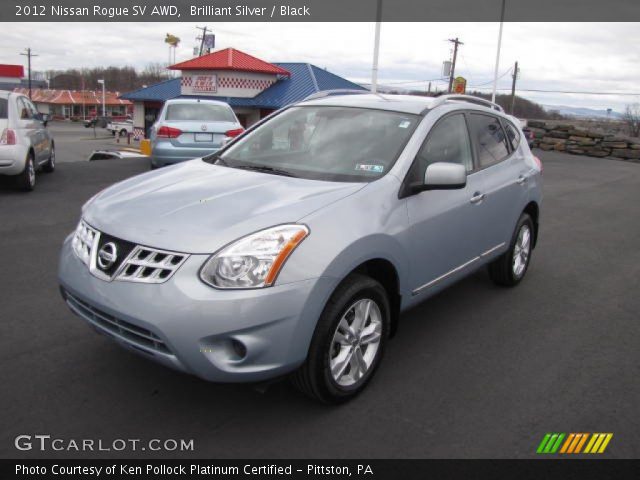2012 Nissan Rogue SV AWD in Brilliant Silver
