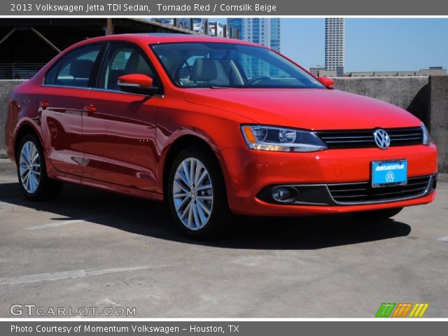 2013 Volkswagen Jetta TDI Sedan in Tornado Red