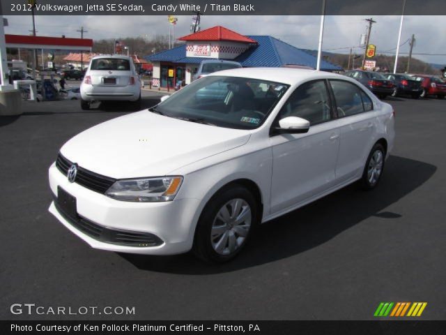 2012 Volkswagen Jetta SE Sedan in Candy White