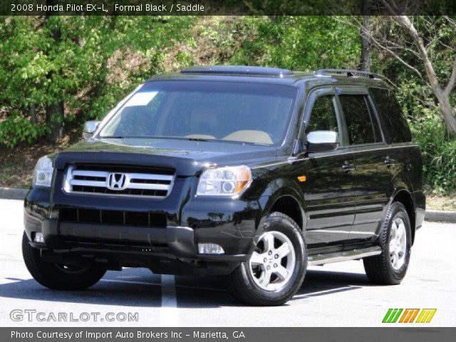 2008 Honda Pilot EX-L in Formal Black