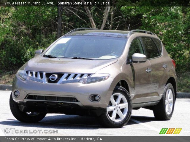 2009 Nissan Murano LE AWD in Saharan Stone Metallic
