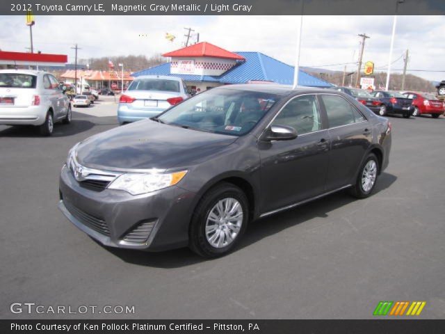 2012 Toyota Camry LE in Magnetic Gray Metallic