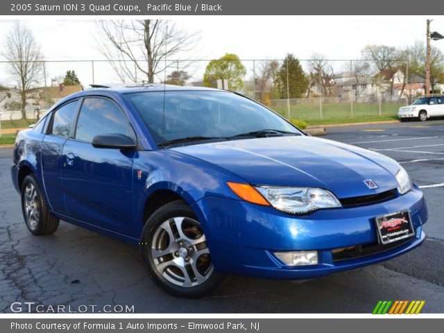 2005 Saturn ION 3 Quad Coupe in Pacific Blue