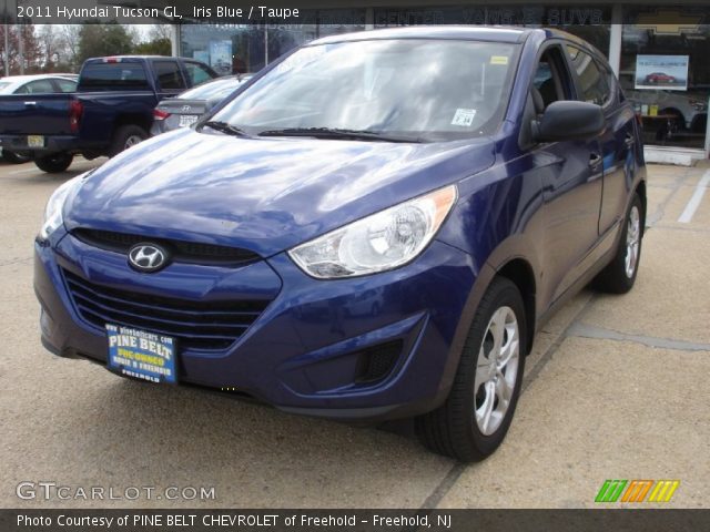 2011 Hyundai Tucson GL in Iris Blue