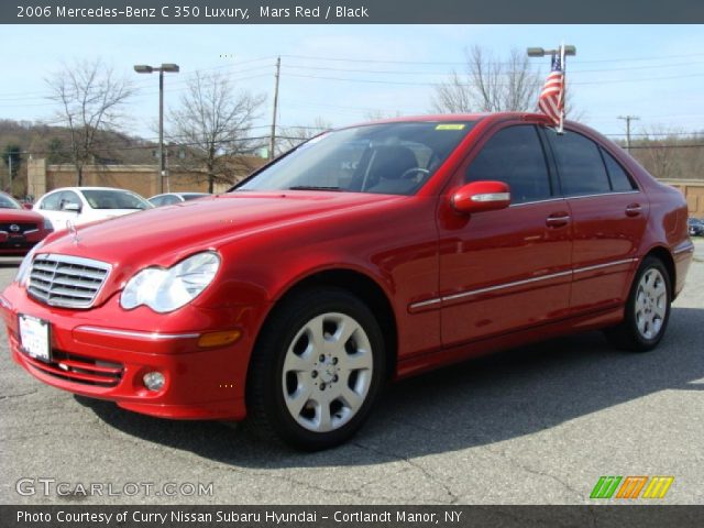 2006 Mercedes-Benz C 350 Luxury in Mars Red