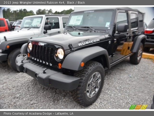 2013 Jeep Wrangler Unlimited Rubicon 4x4 in Black