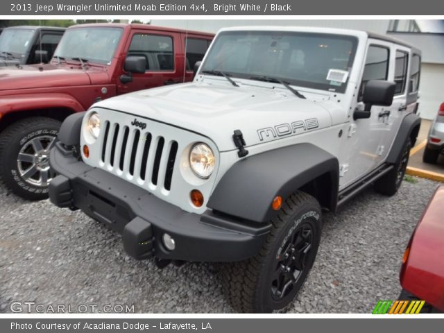 2013 Jeep Wrangler Unlimited Moab Edition 4x4 in Bright White