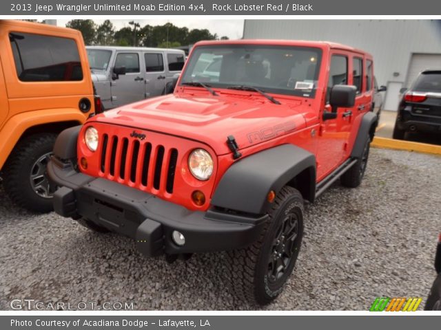 2013 Jeep Wrangler Unlimited Moab Edition 4x4 in Rock Lobster Red