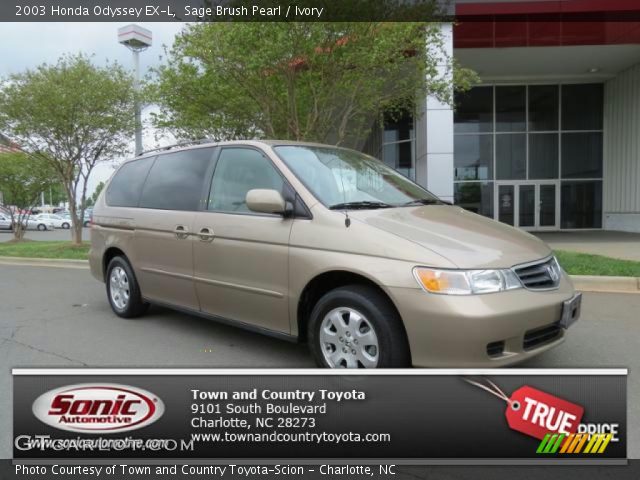 2003 Honda Odyssey EX-L in Sage Brush Pearl