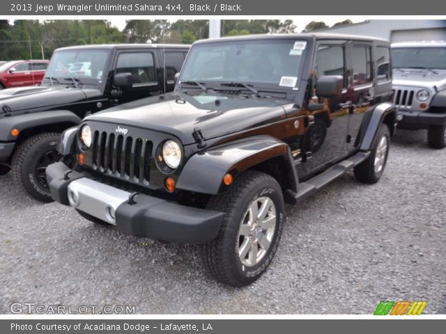 2013 Jeep Wrangler Unlimited Sahara 4x4 in Black