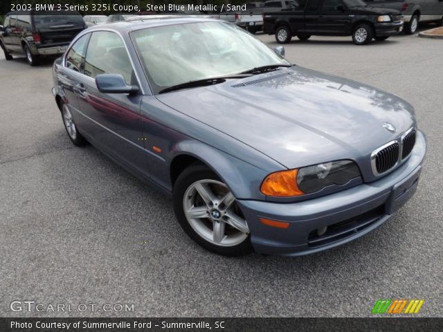 2003 BMW 3 Series 325i Coupe in Steel Blue Metallic