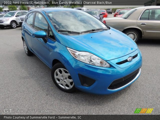 2012 Ford Fiesta SE Hatchback in Blue Candy Metallic